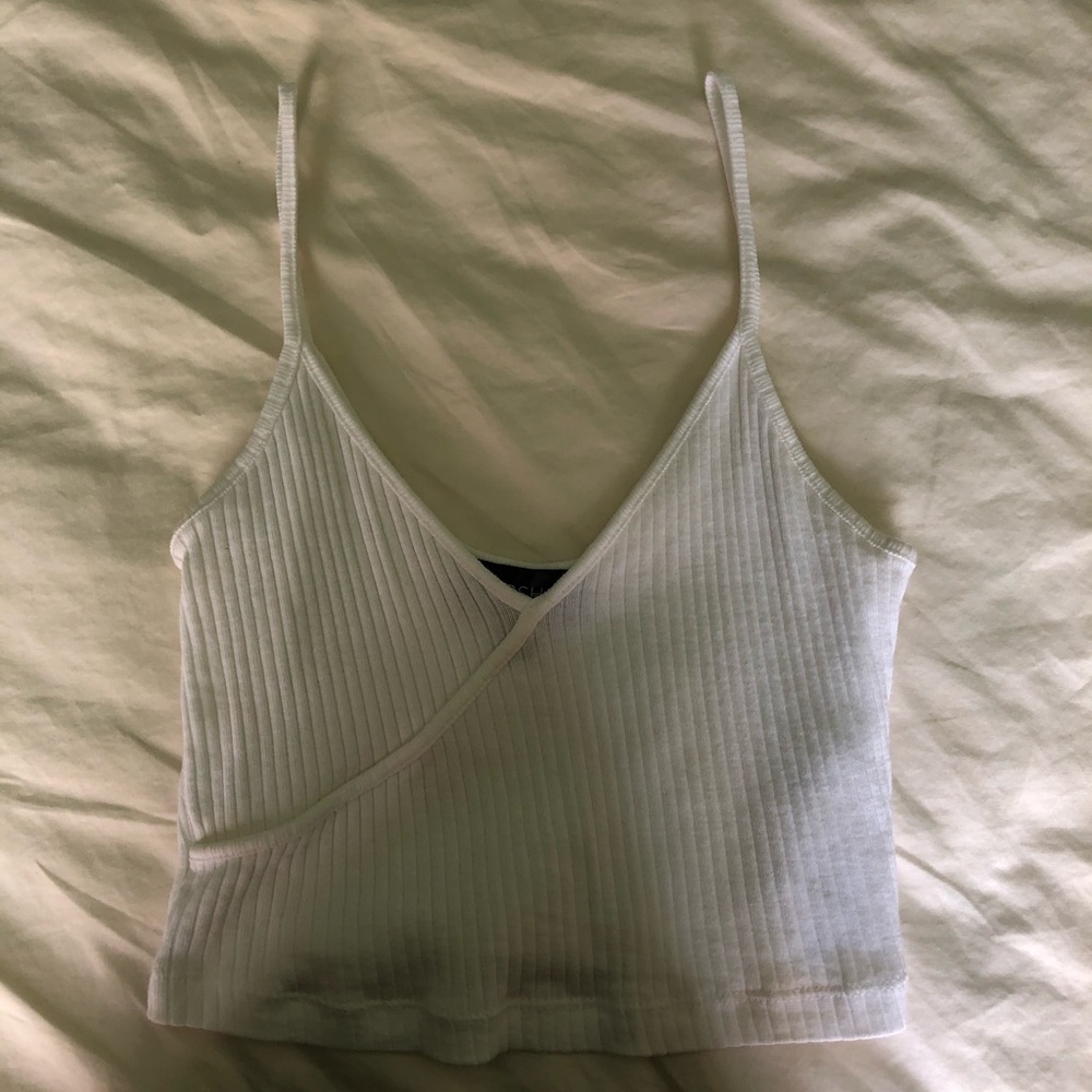 Topshop Cropped Tank Top